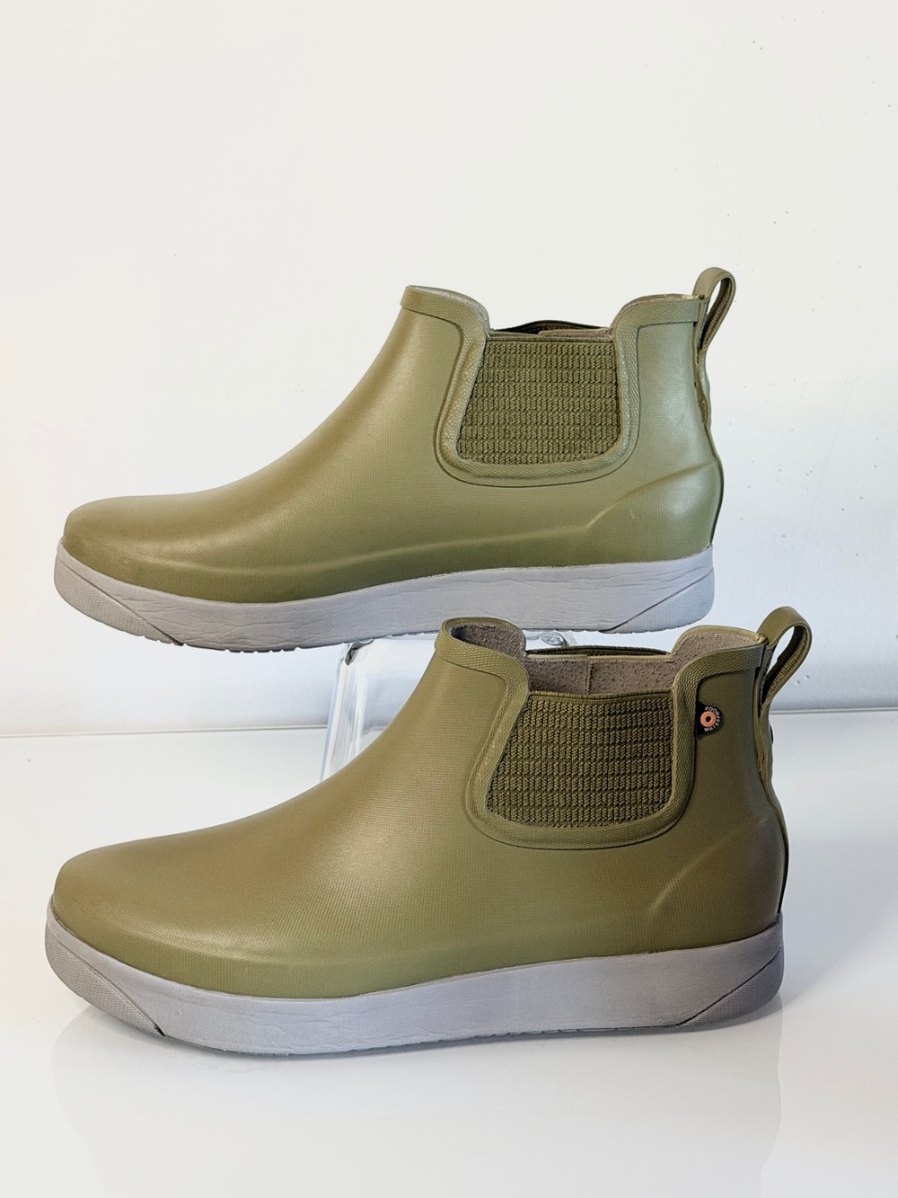 BOGS Kicker Rain Chelsea sz 11 Olive Rain Boots